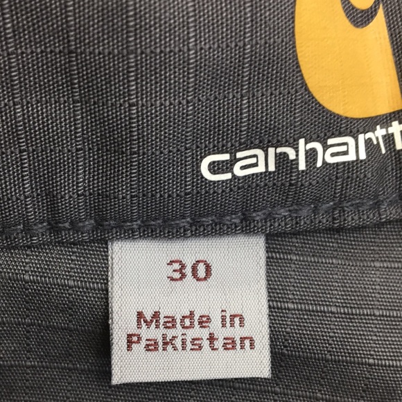 Carhartt Men’s Relaxed Fit Gray Force Broxton Cargo Short Size 30 NWT - Picture 7 of 8